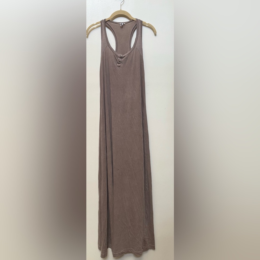 Splendid Smokey lavender Racerback maxi